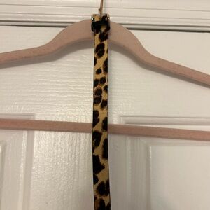 Leopard Print Belt size M/L